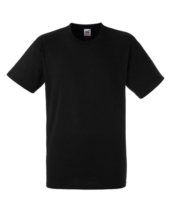 Original Round Neck T-Shirt Workwear from Fruit Of The Loom branded with your logo or Design by York Workwear promoting you and your business