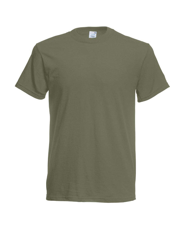 Original Round Neck T-Shirt - Workwear Pack Workwear from Fruit Of The Loom branded with your logo or Design by York Workwear promoting you and your business