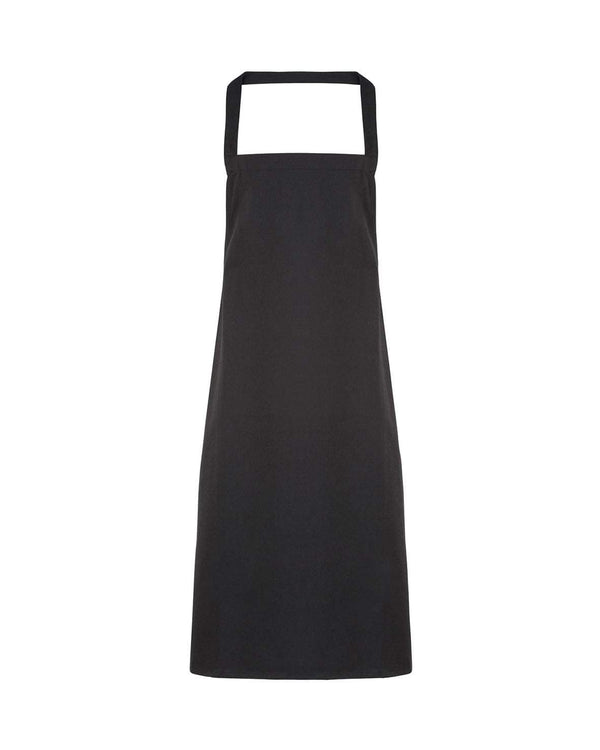 Cotton Bib Apron Workwear from Premier branded with your logo or Design by York Workwear promoting you and your business