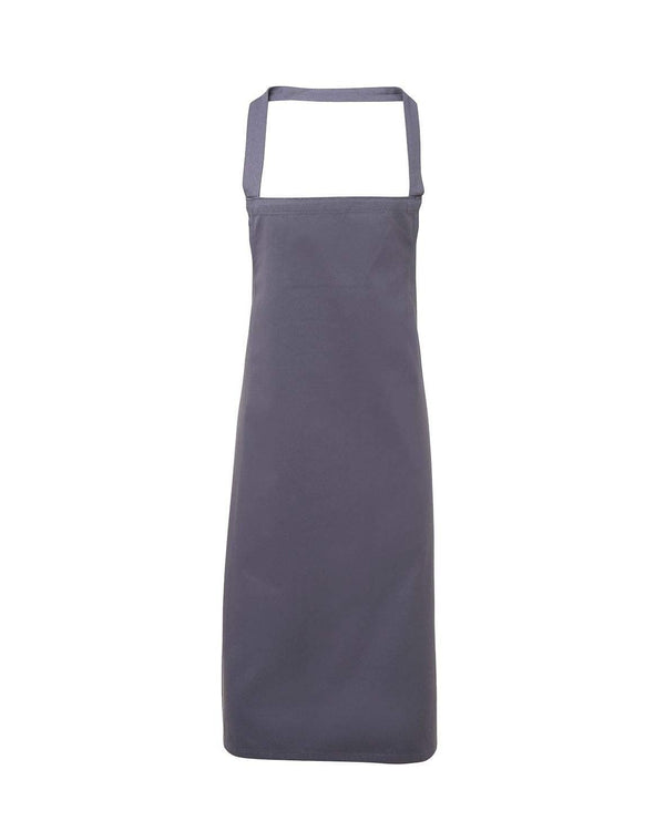 Cotton Bib Apron Workwear from Premier branded with your logo or Design by York Workwear promoting you and your business