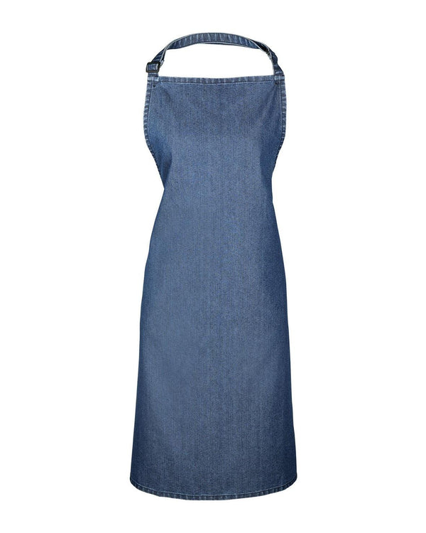 Colours Collection Bib Apron Workwear from Premier branded with your logo or Design by York Workwear promoting you and your business
