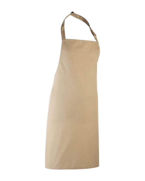 Colours Collection Bib Apron Workwear from Premier branded with your logo or Design by York Workwear promoting you and your business