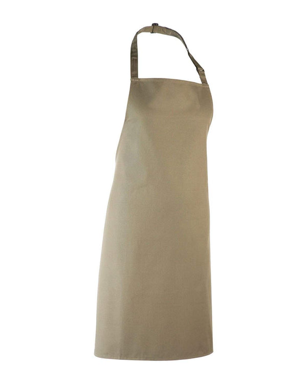 Colours Collection Bib Apron Workwear from Premier branded with your logo or Design by York Workwear promoting you and your business