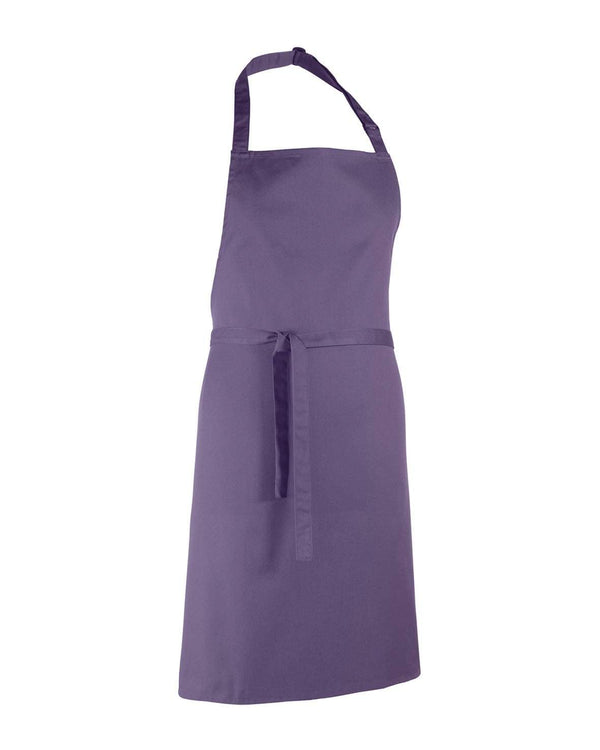 Colours Collection Bib Apron Workwear from Premier branded with your logo or Design by York Workwear promoting you and your business