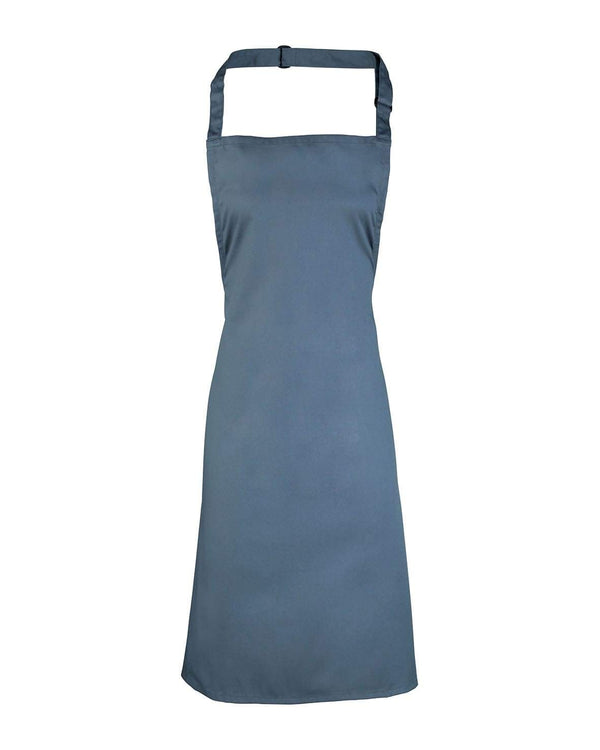 Colours Collection Bib Apron Workwear from Premier branded with your logo or Design by York Workwear promoting you and your business