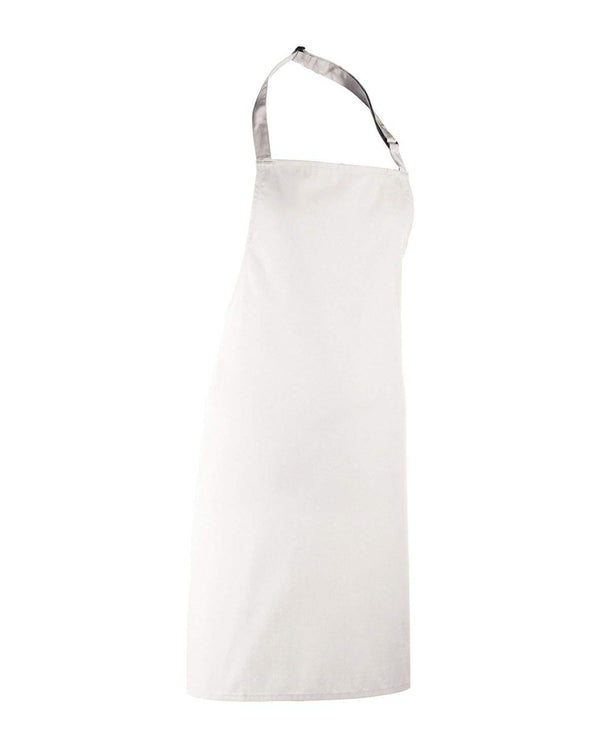 Colours Collection Bib Apron Workwear from Premier branded with your logo or Design by York Workwear promoting you and your business