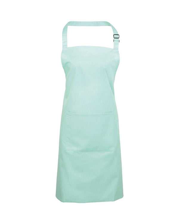 Colours Bib Apron With Pocket Workwear from Premier branded with your logo or Design by York Workwear promoting you and your business