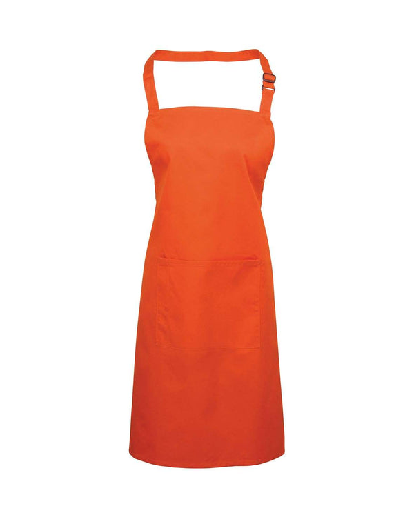 Colours Bib Apron With Pocket Workwear from Premier branded with your logo or Design by York Workwear promoting you and your business