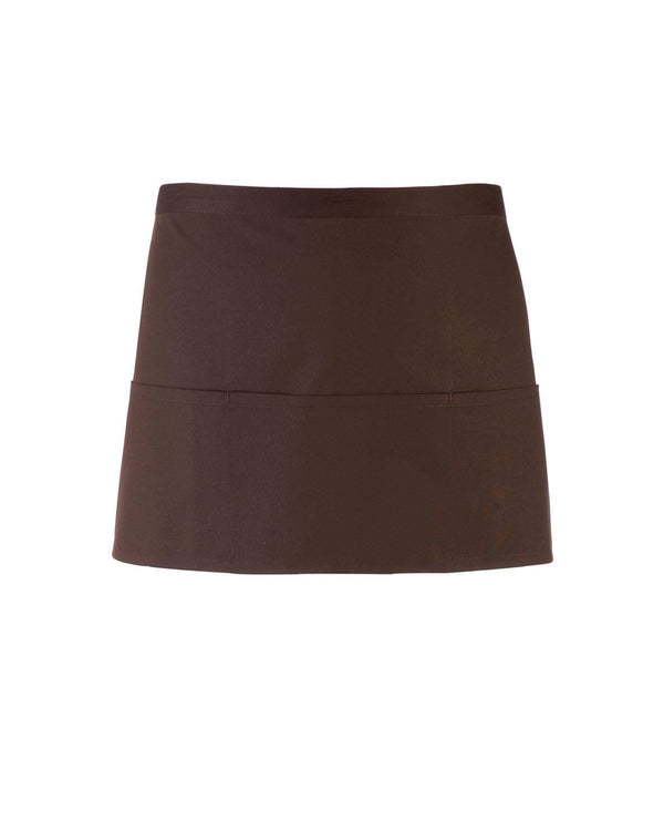 Colours Waist Apron With Pockets Workwear from Premier branded with your logo or Design by York Workwear promoting you and your business