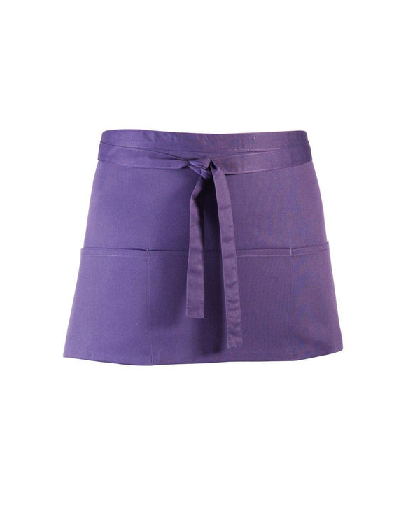 Colours Waist Apron With Pockets Workwear from Premier branded with your logo or Design by York Workwear promoting you and your business