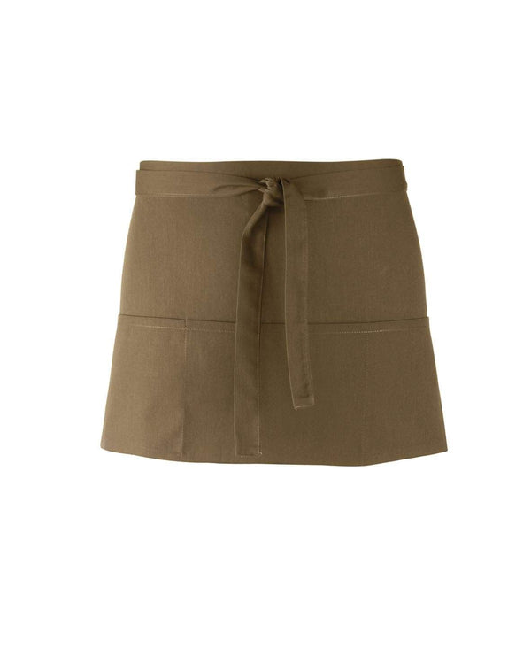Colours Waist Apron With Pockets Workwear from Premier branded with your logo or Design by York Workwear promoting you and your business