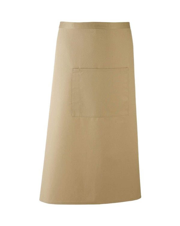 Colours Bar Apron Workwear from Premier branded with your logo or Design by York Workwear promoting you and your business