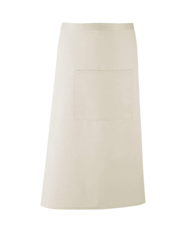 Colours Bar Apron Workwear from Premier branded with your logo or Design by York Workwear promoting you and your business