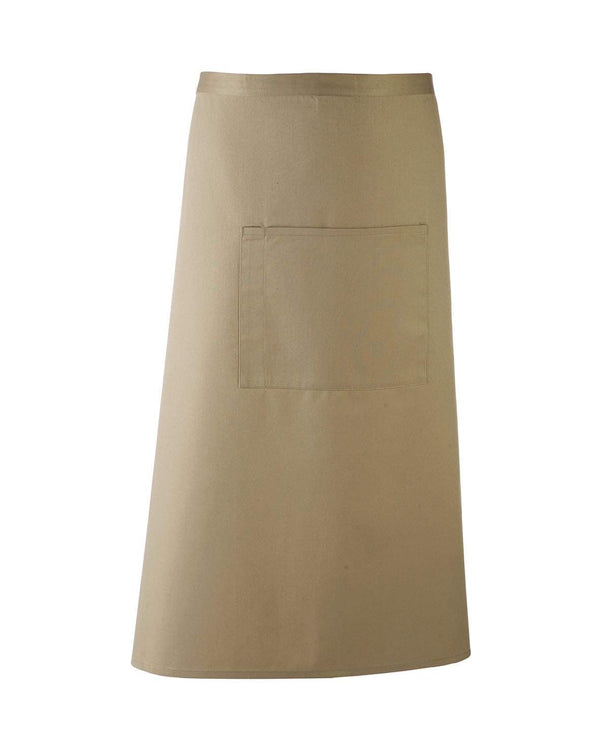 Colours Bar Apron Workwear from Premier branded with your logo or Design by York Workwear promoting you and your business