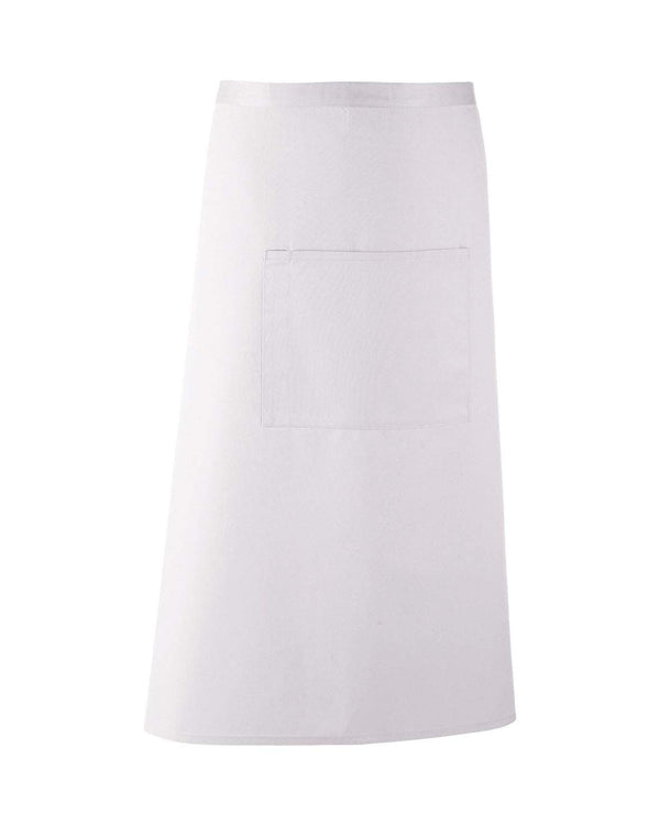 Colours Bar Apron Workwear from Premier branded with your logo or Design by York Workwear promoting you and your business