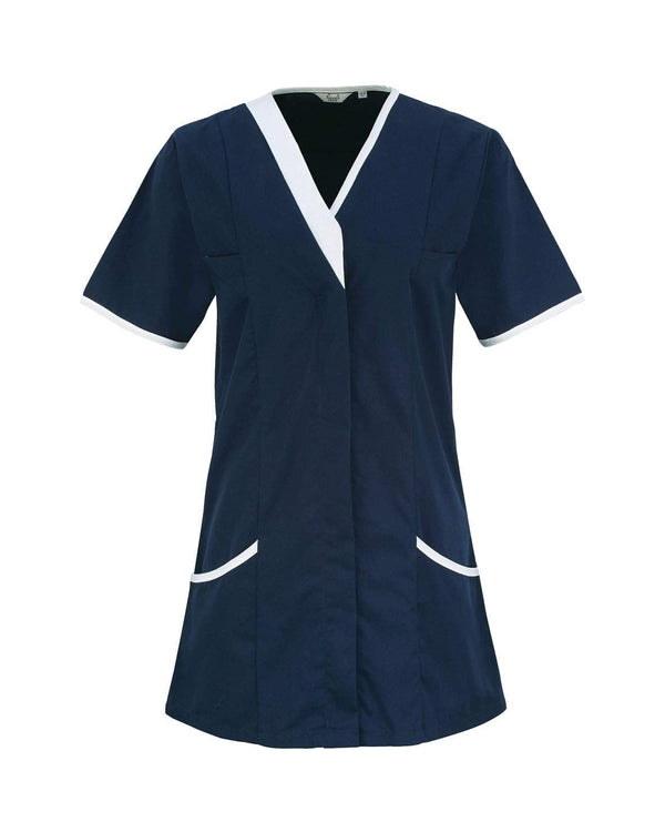Daisy Healthcare Tunic Workwear from Premier branded with your logo or Design by York Workwear promoting you and your business