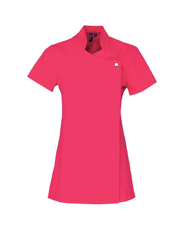Blossom Beauty and Spa Tunic Workwear from Premier branded with your logo or Design by York Workwear promoting you and your business