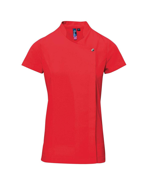 Blossom Beauty and Spa Tunic Workwear from Premier branded with your logo or Design by York Workwear promoting you and your business