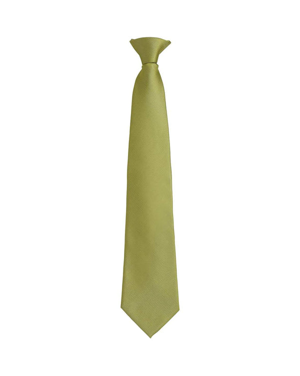 Colours Fashion Clip Tie Workwear from Premier branded with your logo or Design by York Workwear promoting you and your business