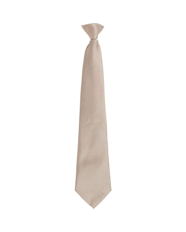Colours Fashion Clip Tie Workwear from Premier branded with your logo or Design by York Workwear promoting you and your business