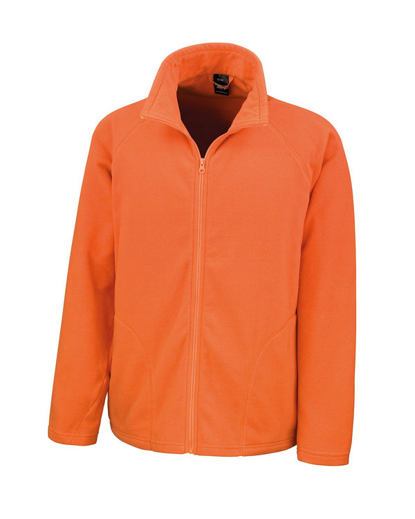 Microfleece Jacket Workwear from Result branded with your logo or Design by York Workwear promoting you and your business