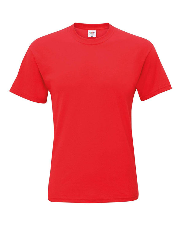 Original Round Neck T-Shirt - Workwear Pack Workwear from Fruit Of The Loom branded with your logo or Design by York Workwear promoting you and your business