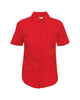 Lady Fit Short Sleeve Poplin Shirt