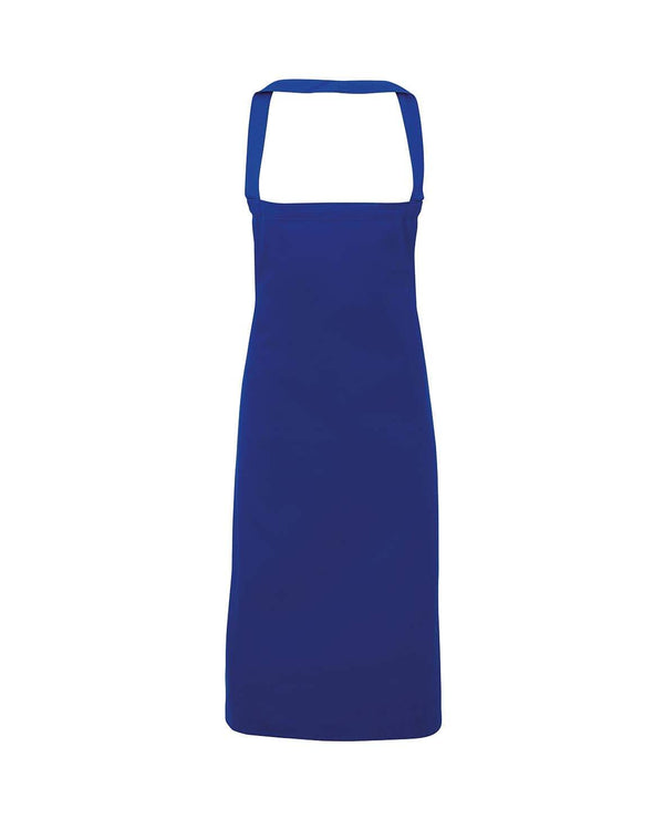 Cotton Bib Apron Workwear from Premier branded with your logo or Design by York Workwear promoting you and your business