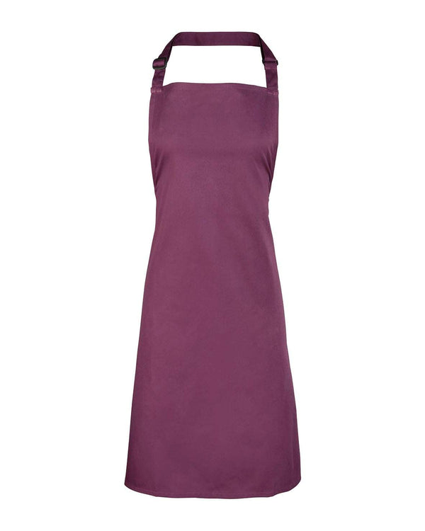 Colours Collection Bib Apron Workwear from Premier branded with your logo or Design by York Workwear promoting you and your business