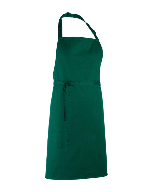 Colours Collection Bib Apron Workwear from Premier branded with your logo or Design by York Workwear promoting you and your business