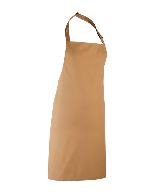Colours Collection Bib Apron Workwear from Premier branded with your logo or Design by York Workwear promoting you and your business