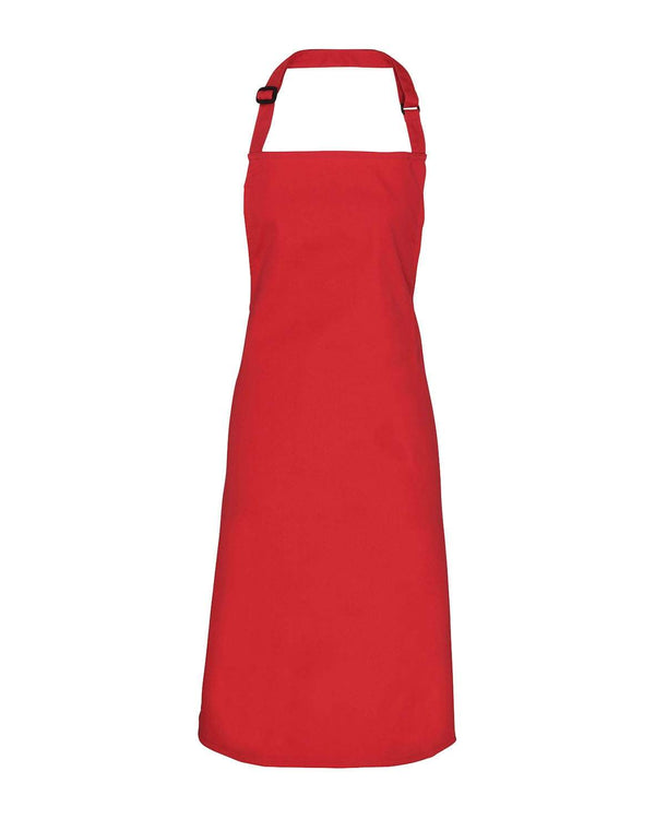 Colours Collection Bib Apron Workwear from Premier branded with your logo or Design by York Workwear promoting you and your business