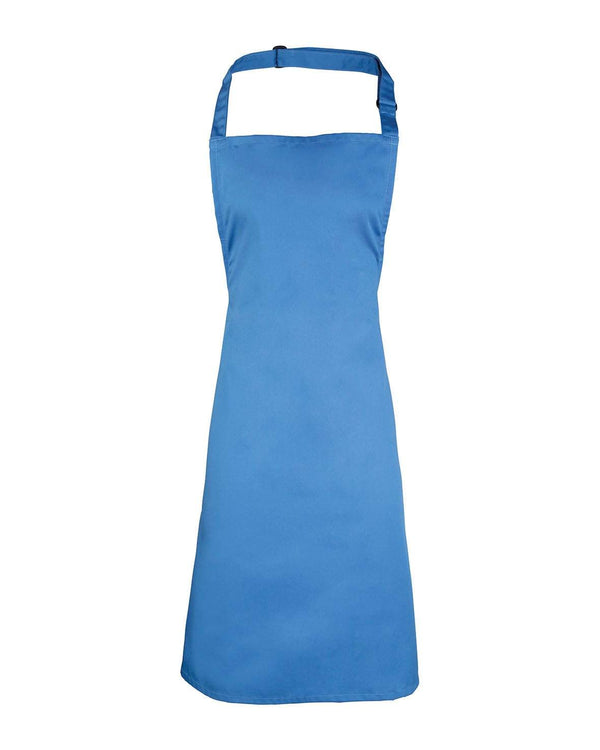 Colours Collection Bib Apron Workwear from Premier branded with your logo or Design by York Workwear promoting you and your business