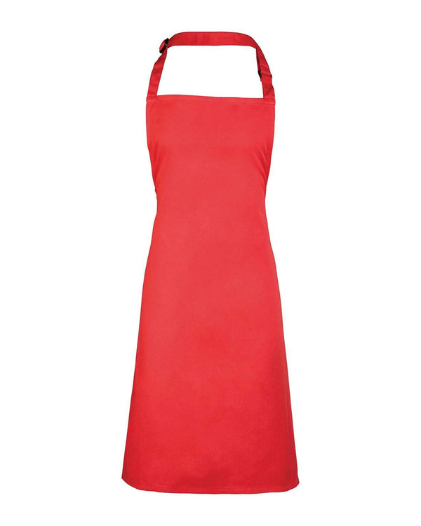 Colours Collection Bib Apron Workwear from Premier branded with your logo or Design by York Workwear promoting you and your business