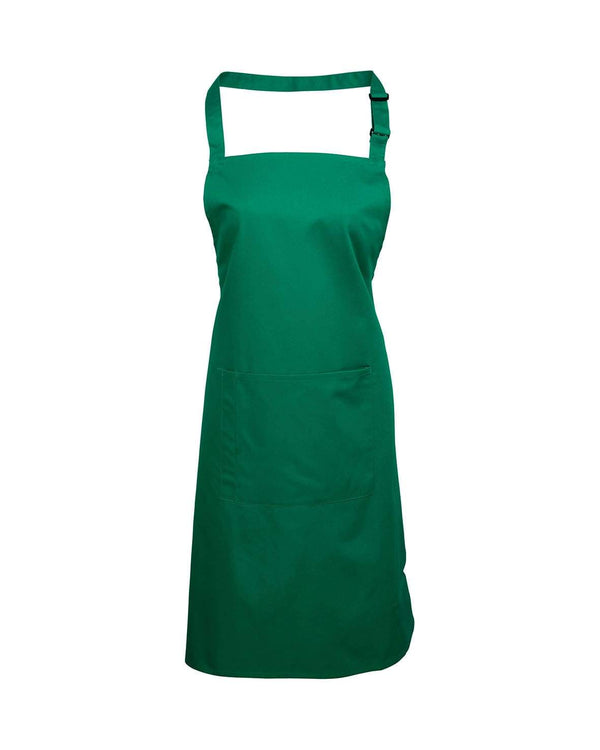 Colours Bib Apron With Pocket Workwear from Premier branded with your logo or Design by York Workwear promoting you and your business