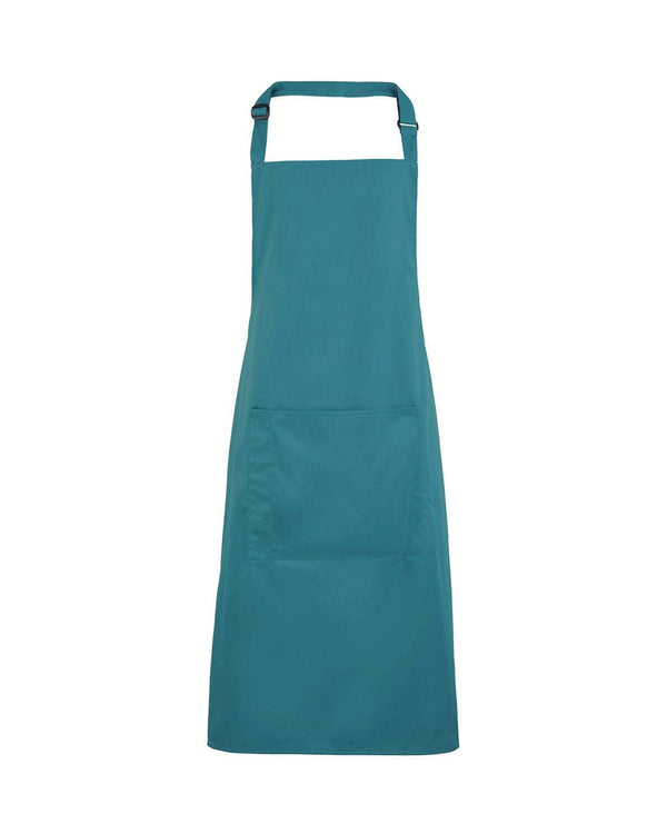 Colours Bib Apron With Pocket Workwear from Premier branded with your logo or Design by York Workwear promoting you and your business
