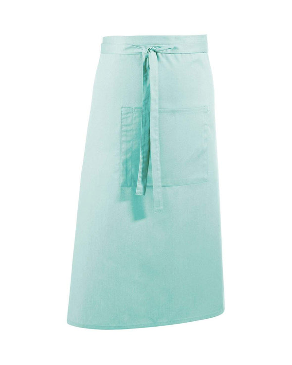 Colours Bar Apron Workwear from Premier branded with your logo or Design by York Workwear promoting you and your business