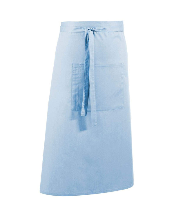 Colours Bar Apron Workwear from Premier branded with your logo or Design by York Workwear promoting you and your business