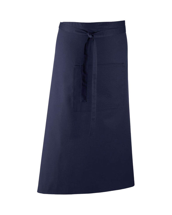 Colours Bar Apron Workwear from Premier branded with your logo or Design by York Workwear promoting you and your business