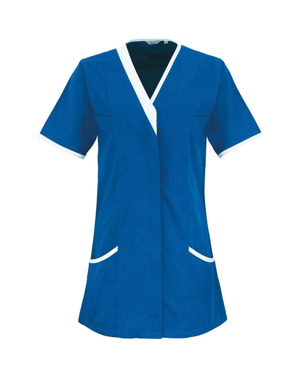 Daisy Healthcare Tunic Workwear from Premier branded with your logo or Design by York Workwear promoting you and your business