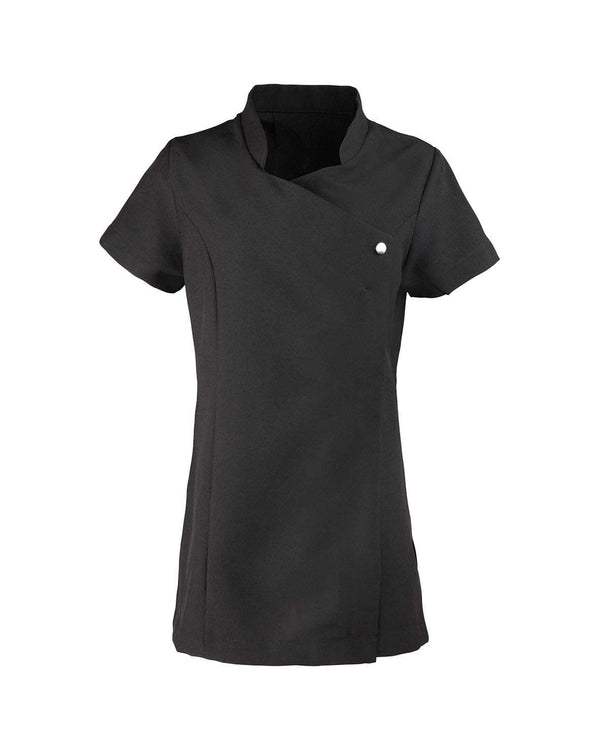 Blossom Beauty and Spa Tunic Workwear from Premier branded with your logo or Design by York Workwear promoting you and your business