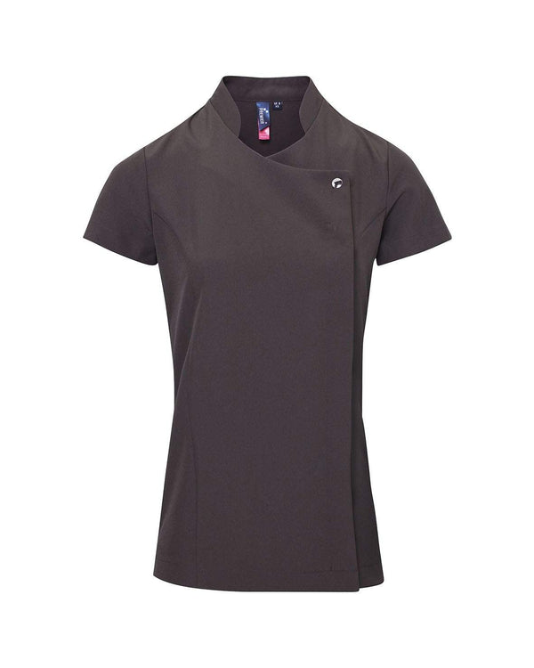 Blossom Beauty and Spa Tunic Workwear from Premier branded with your logo or Design by York Workwear promoting you and your business