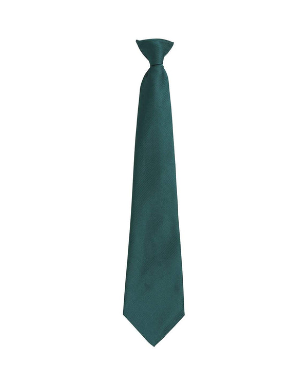 Colours Fashion Clip Tie Workwear from Premier branded with your logo or Design by York Workwear promoting you and your business