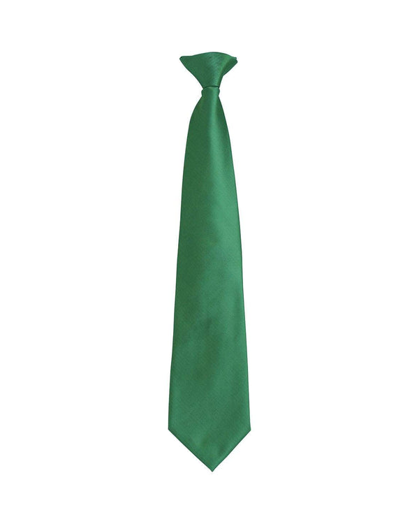 Colours Fashion Clip Tie Workwear from Premier branded with your logo or Design by York Workwear promoting you and your business