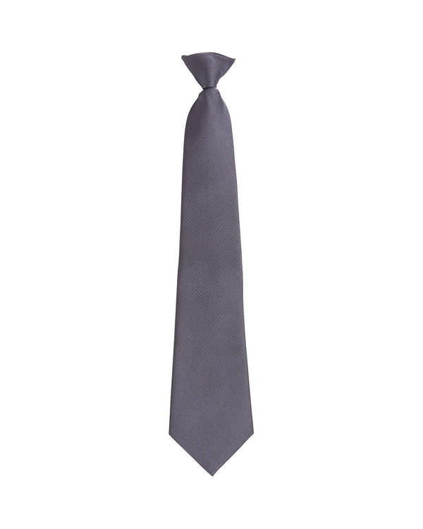 Colours Fashion Clip Tie Workwear from Premier branded with your logo or Design by York Workwear promoting you and your business