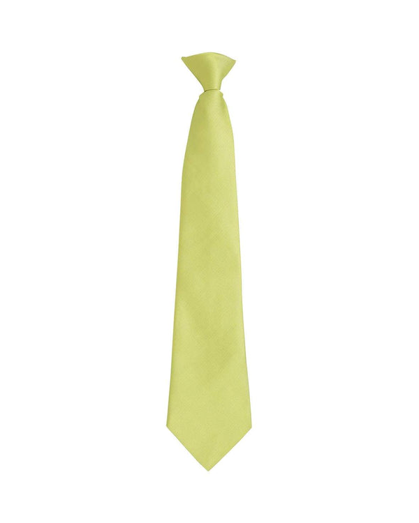 Colours Fashion Clip Tie Workwear from Premier branded with your logo or Design by York Workwear promoting you and your business