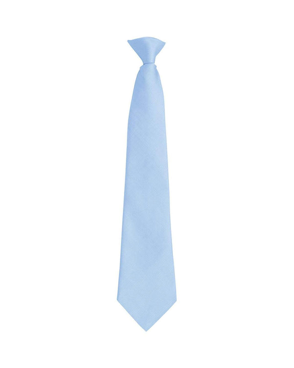 Colours Fashion Clip Tie Workwear from Premier branded with your logo or Design by York Workwear promoting you and your business