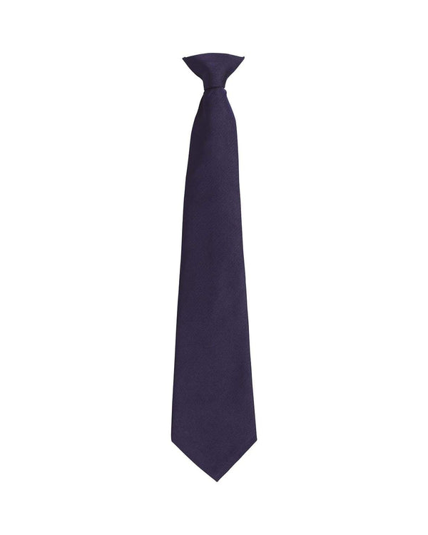 Colours Fashion Clip Tie Workwear from Premier branded with your logo or Design by York Workwear promoting you and your business