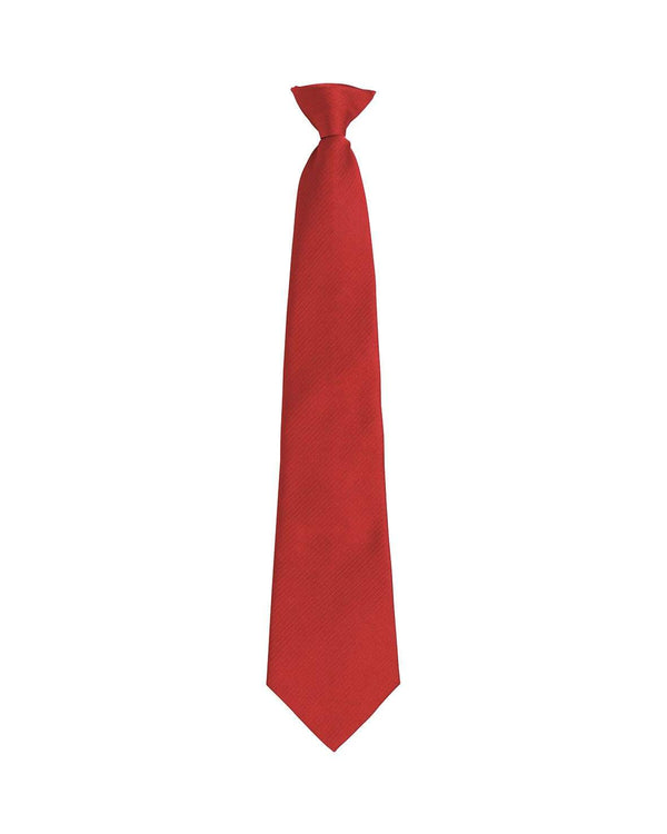 Colours Fashion Clip Tie Workwear from Premier branded with your logo or Design by York Workwear promoting you and your business