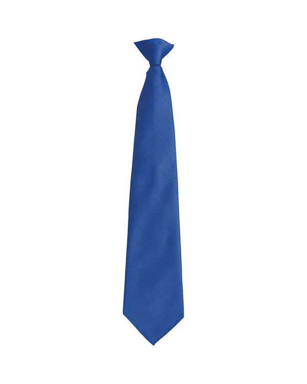 Colours Fashion Clip Tie Workwear from Premier branded with your logo or Design by York Workwear promoting you and your business
